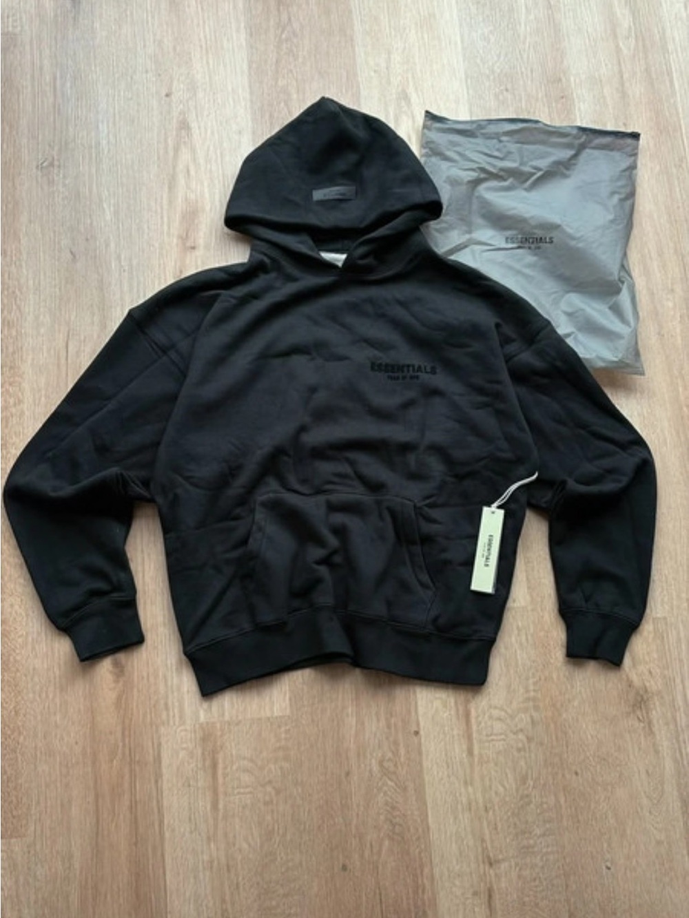 Fear of God Essentials Black Hoodie